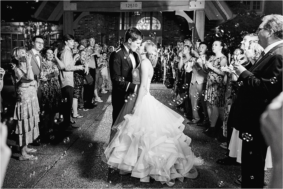 Bubble Exit Uniquely His Wedding Photography