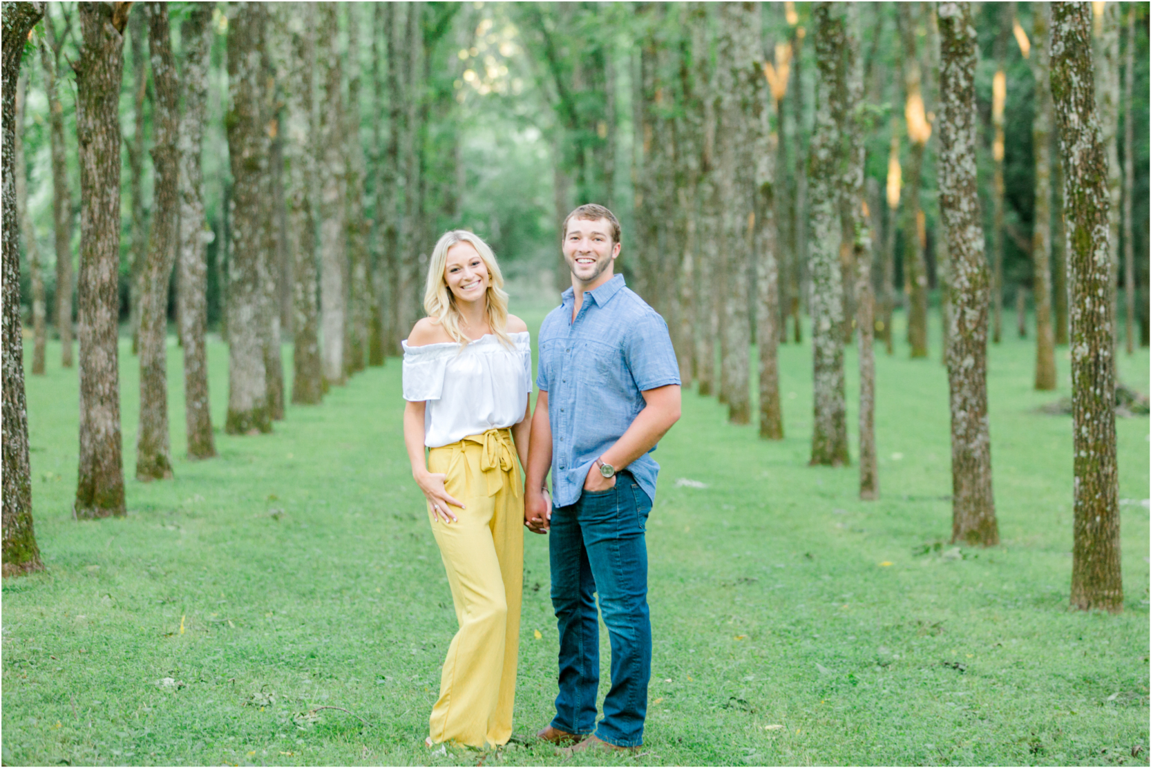 Creekside Tree Grove Louisville Couples session