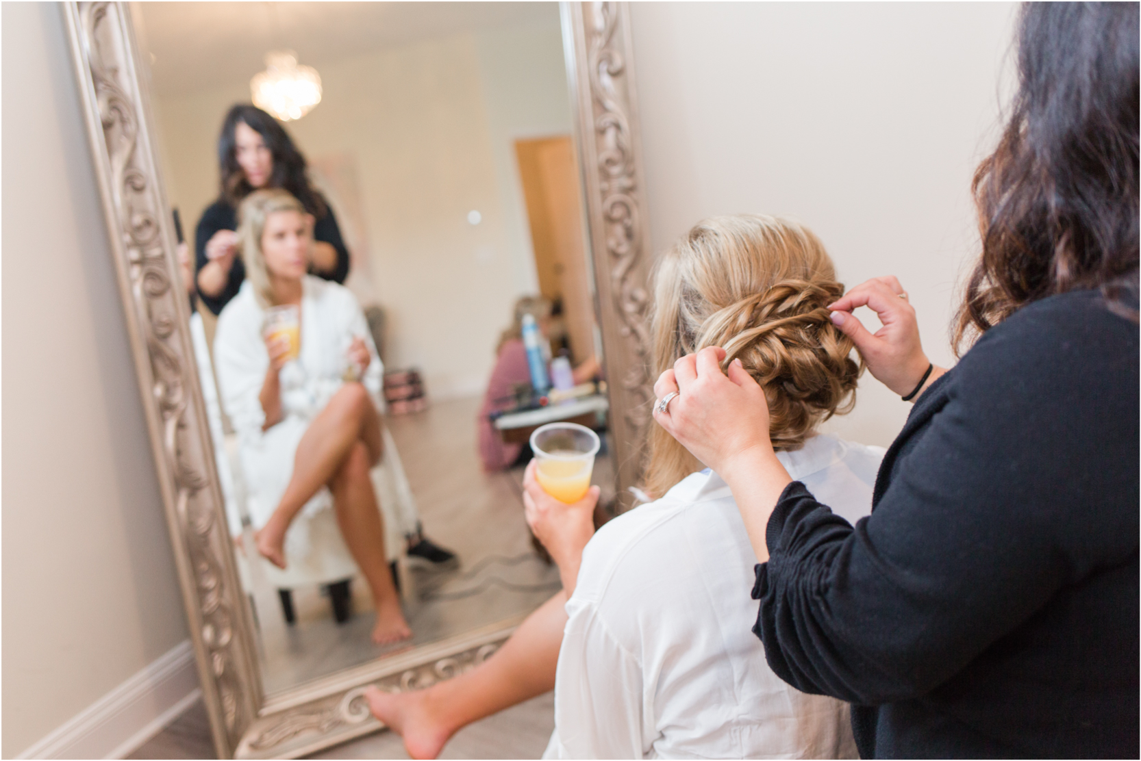 Tuckers Gap Tennessee Bride Getting Ready Wedding Photography