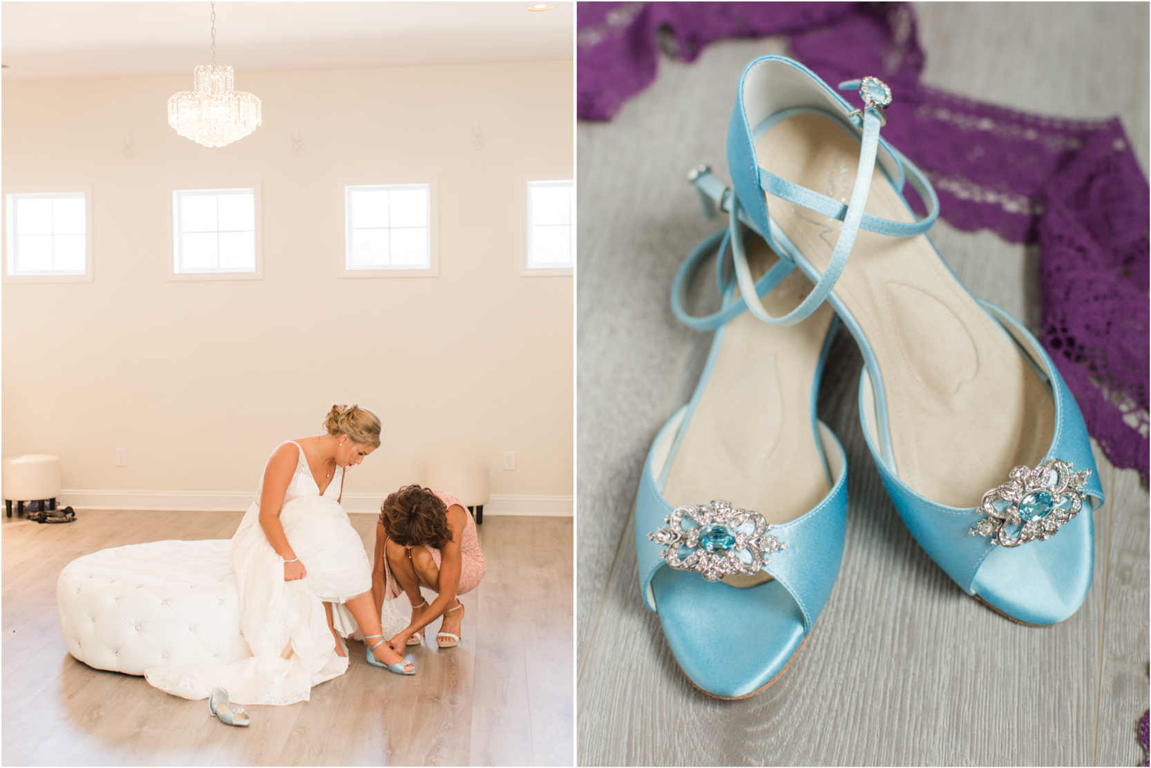 Tuckers Gap Blue Wedding Shoes Fall Outdoor Wedding Photography