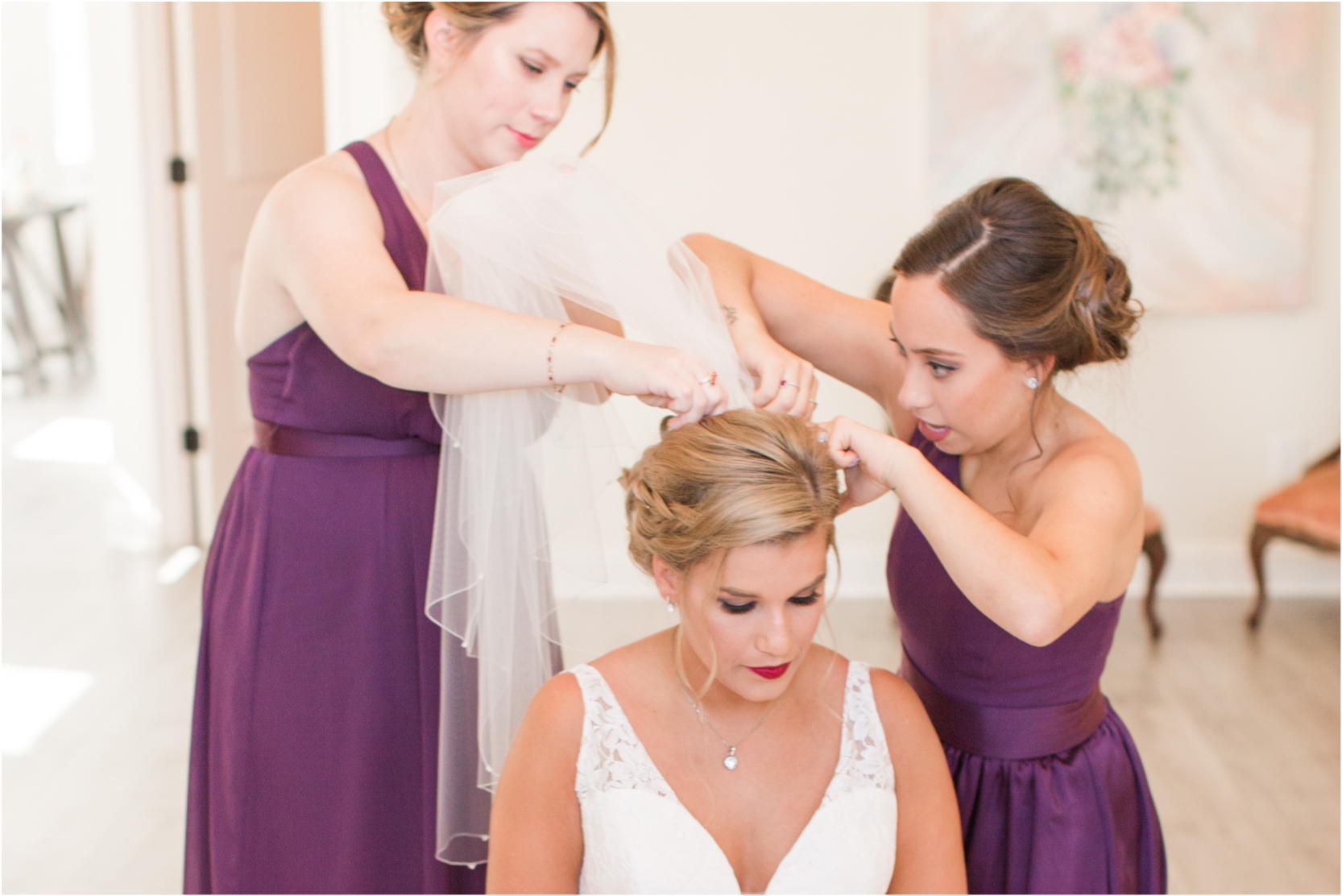 Tuckers Gap Tennessee Bride Getting Ready Wedding Photography