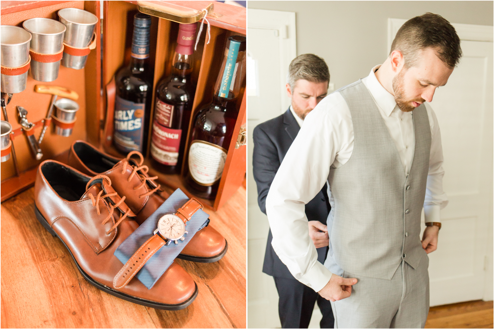 Groom Getting Ready Wedding Photography Pictures Louisville Ky 