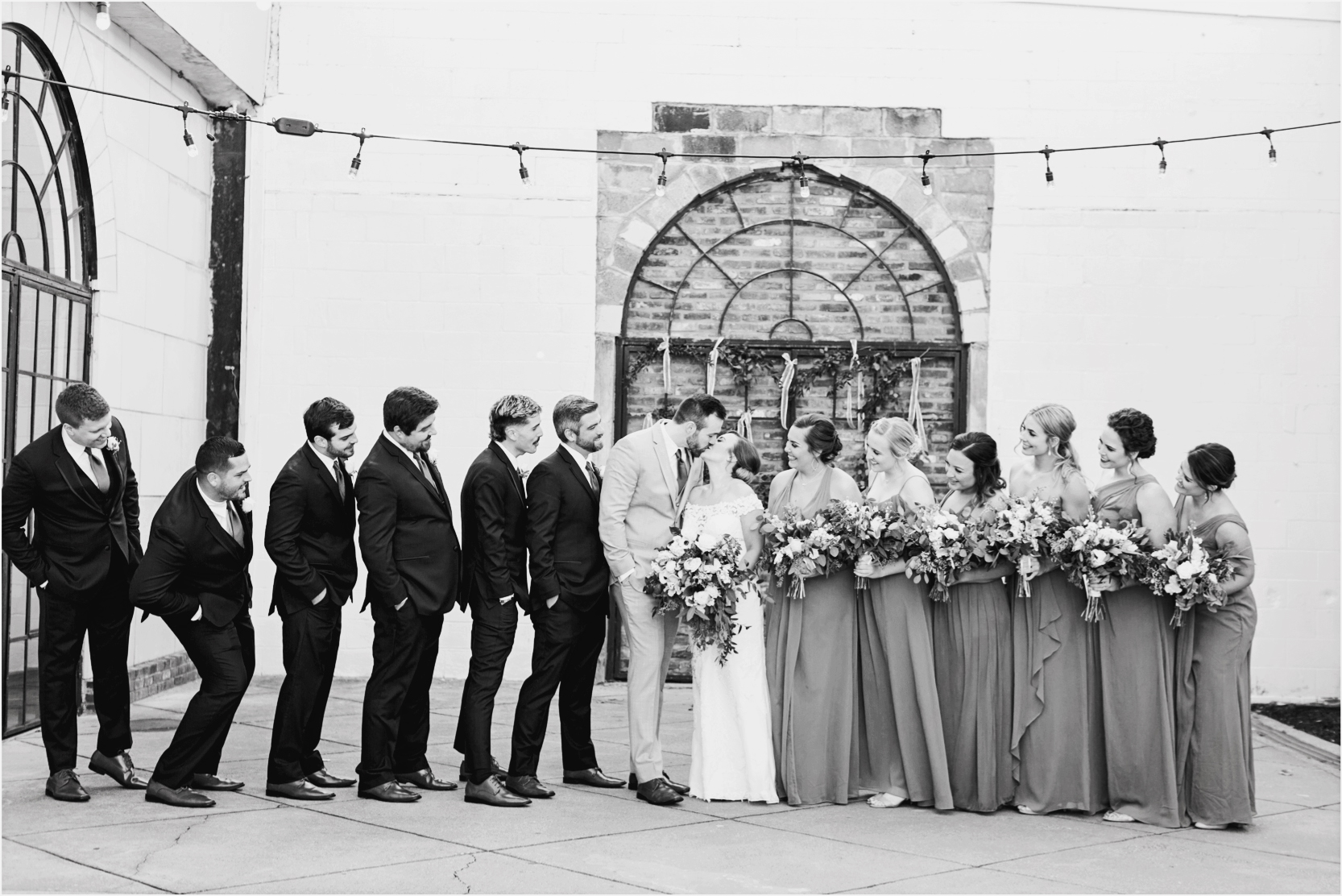 Bridal Party Wedding Photography Mellwood Art Center