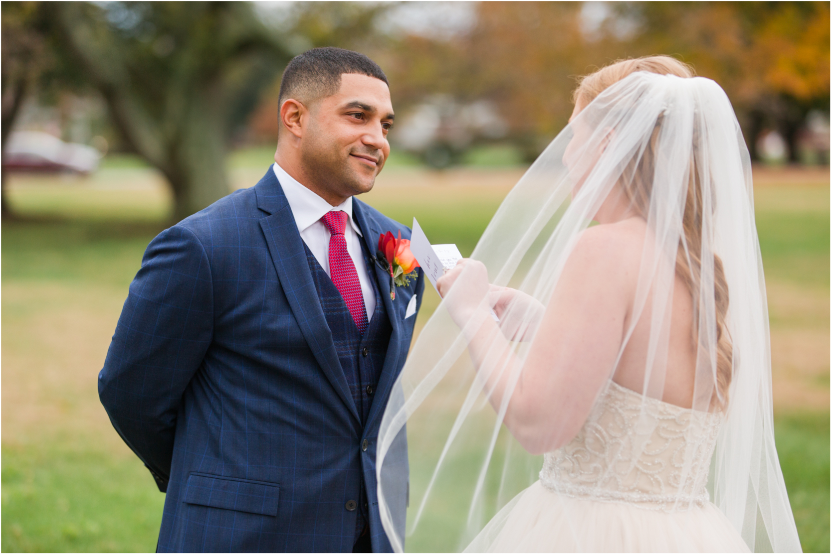 Olmsted Wedding Bride Groom Vows Fall Color Uniquely His Photography
