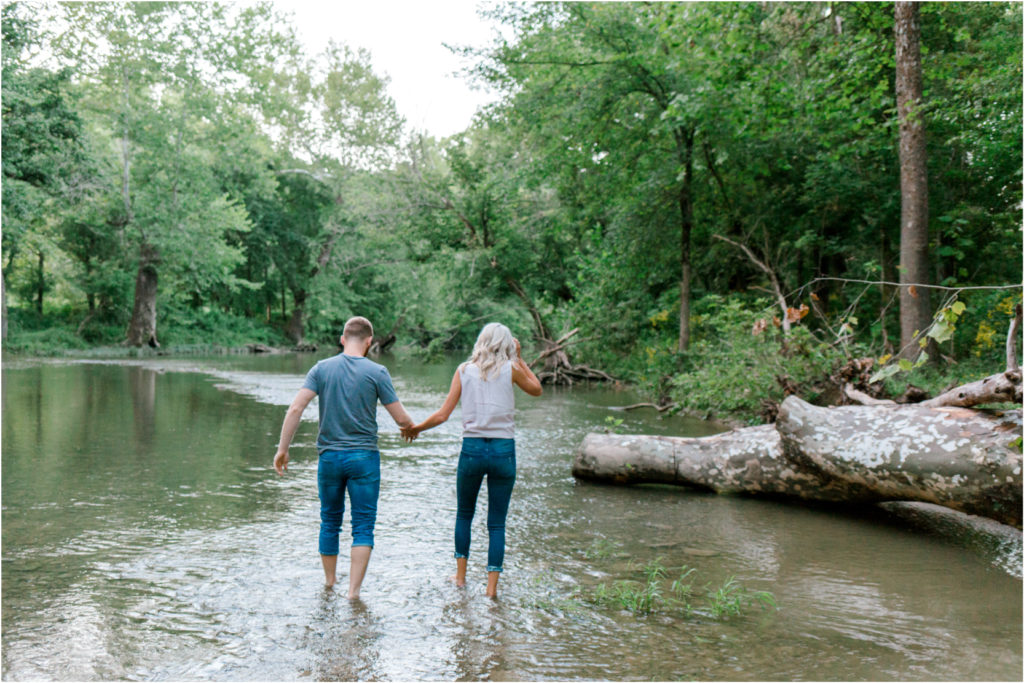 Creek Playful Couples Pictures