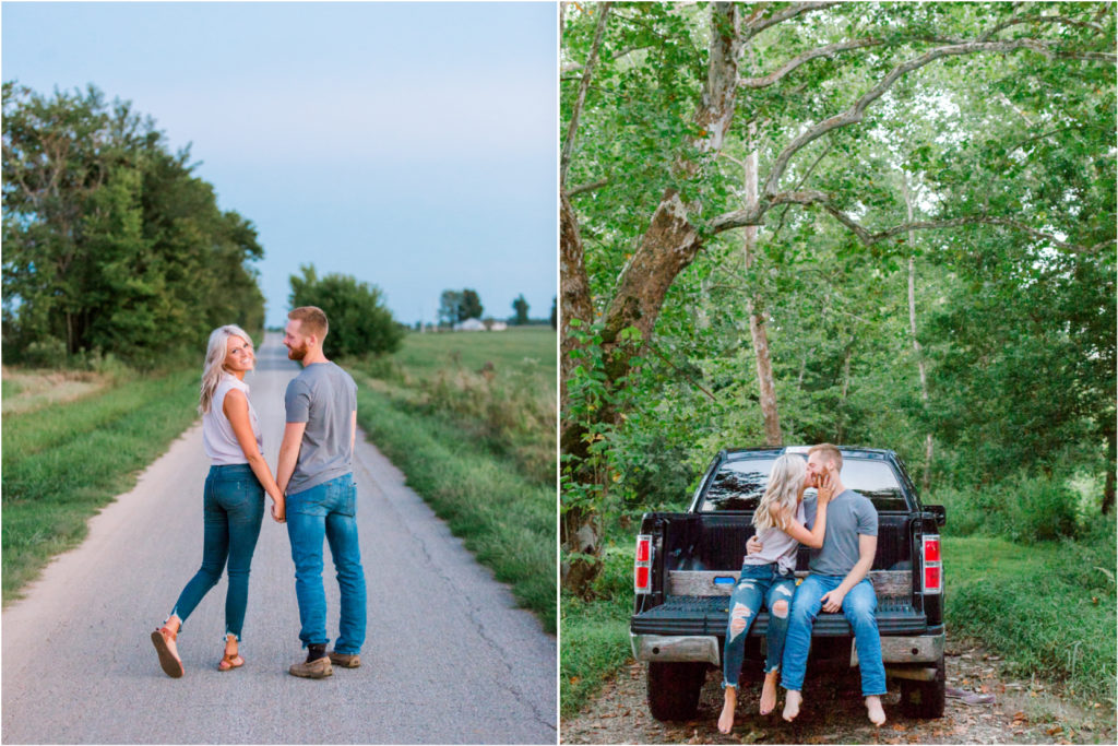 Truck Bed Playful Couples Pictures