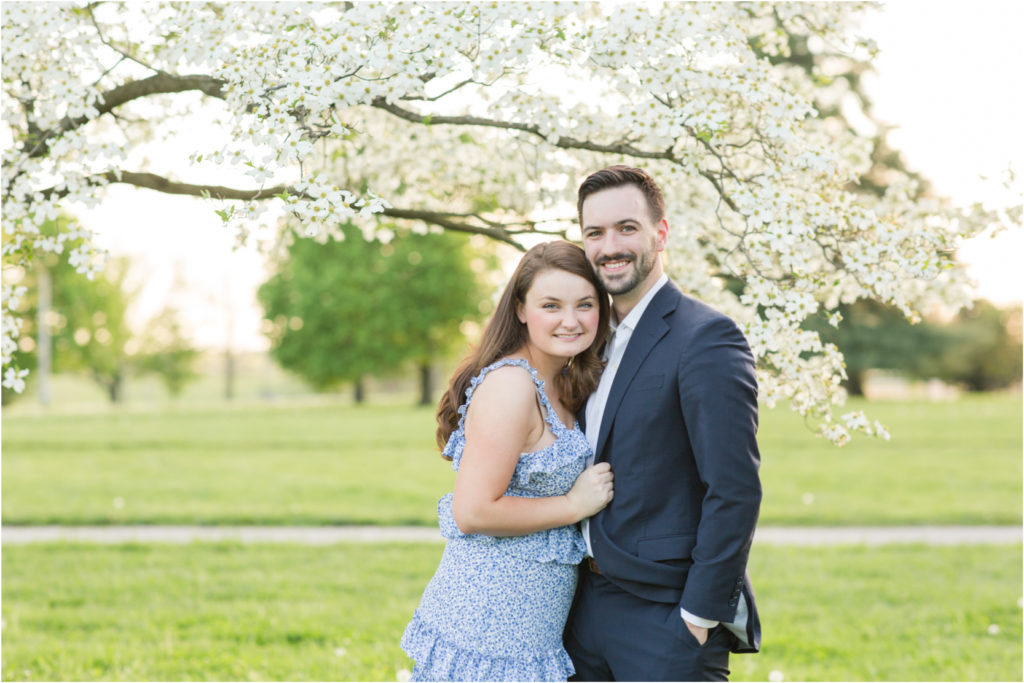 Lexington Wedding Photographer Spring Blooms Tree