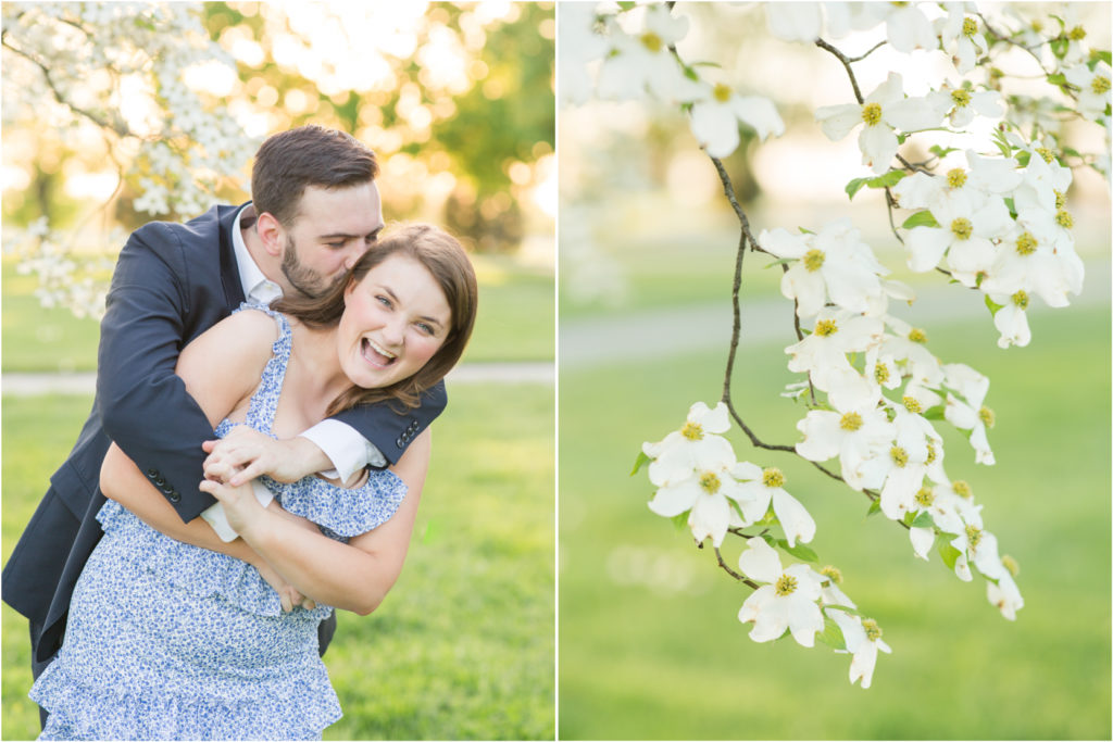 Lexington Wedding Photographer Spring Blooms Tree