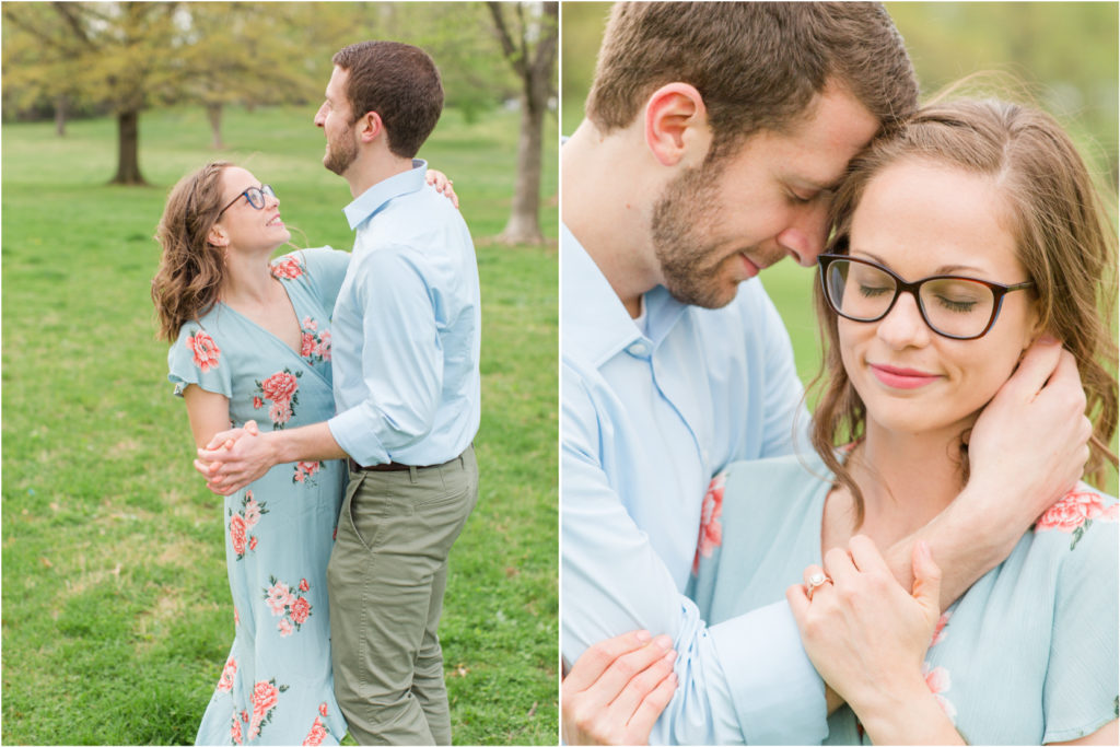 Spring-Greenery-Louisville-Highlands-Engagement-Session