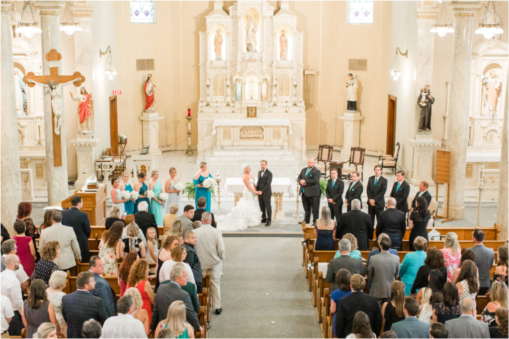 St. Brigid Church Wedding Ceremony