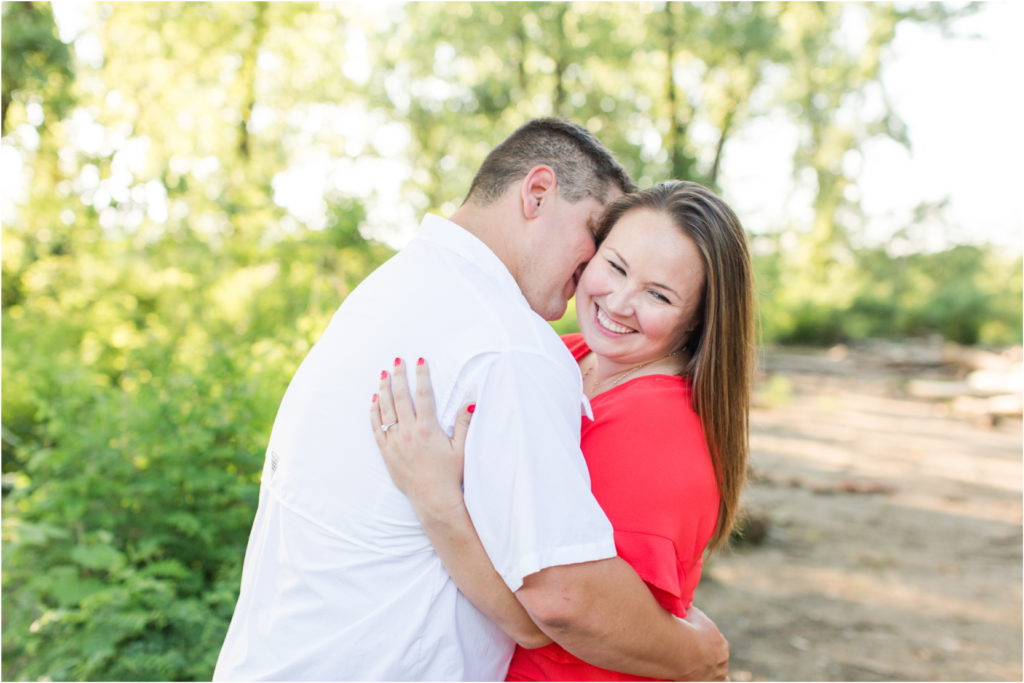 Falls of the Ohio- Southern Indiana Wedding Photographer- River Engagement Session