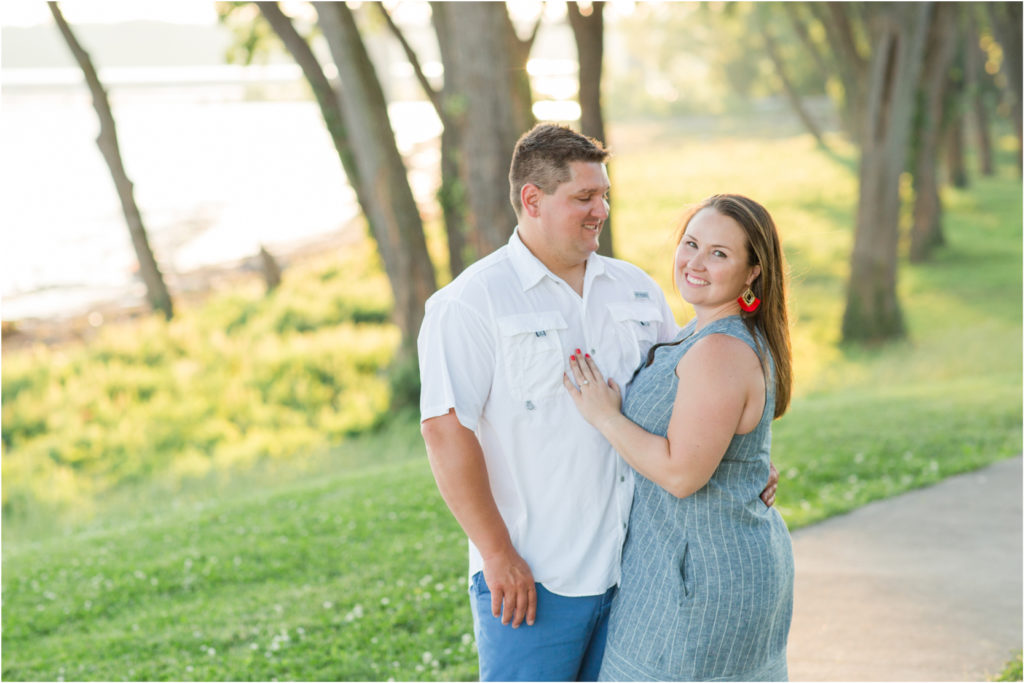 Falls of the Ohio- Widows Walk- River Engagement Session- Louisville Wedding Photographer