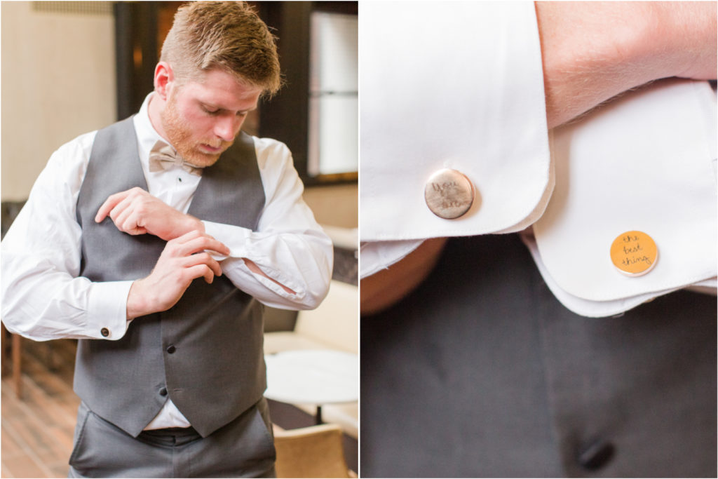 custom wedding cufflinks