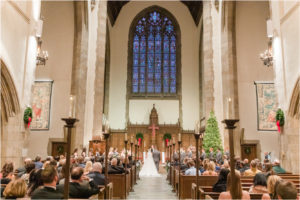 First Congregational Church New Year's Eve Wedding