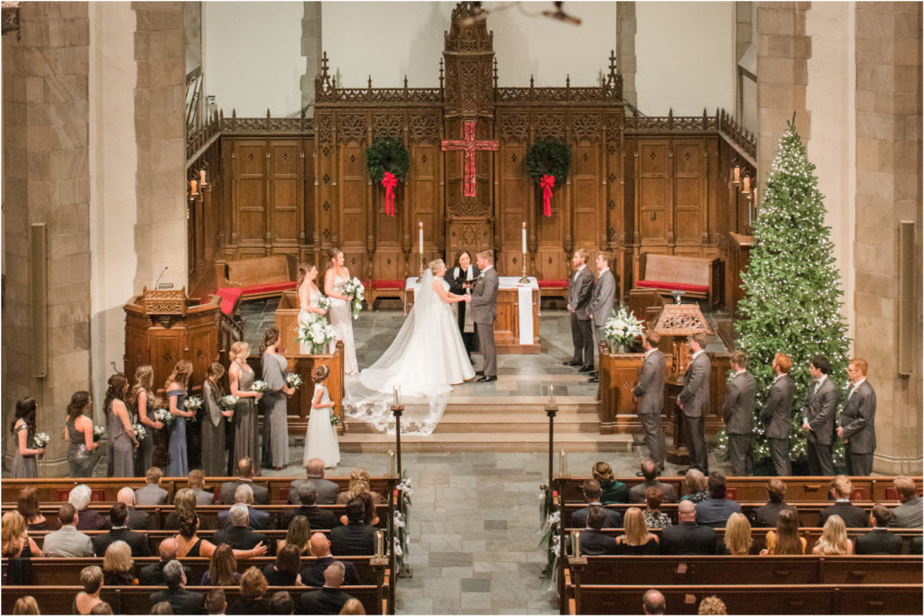 First Congregational Church New Year's Eve Wedding