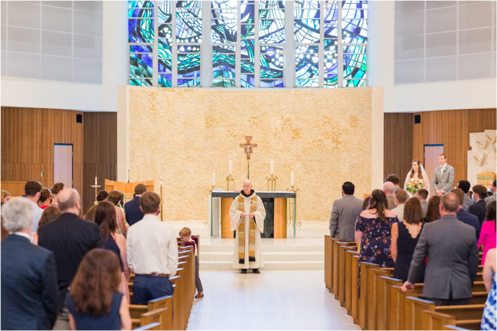 Our Lady of Lourdes Louisville Wedding Ceremony