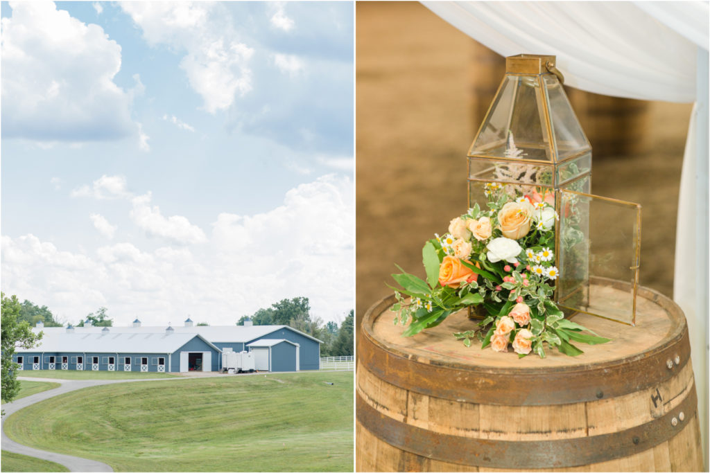 Kentucky Barn Wedding Blush and Sage