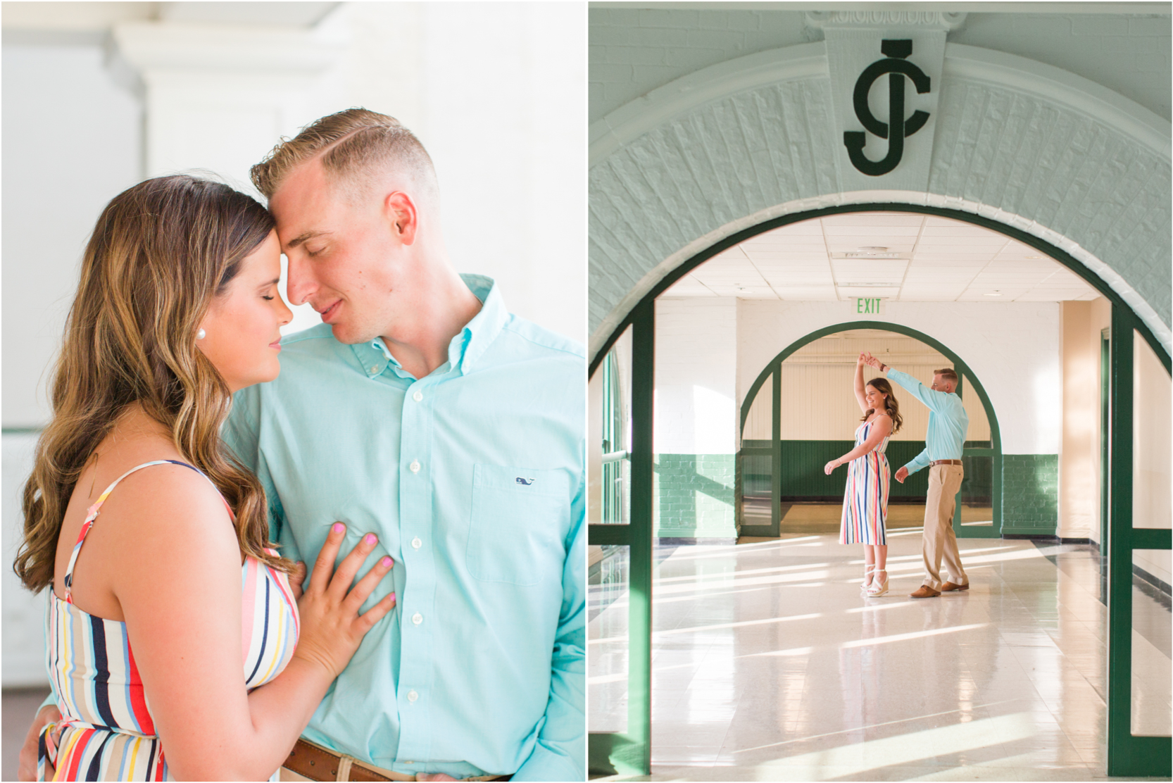 Indoor Churchill Downs Derby Photography Uniquely His engagement Session