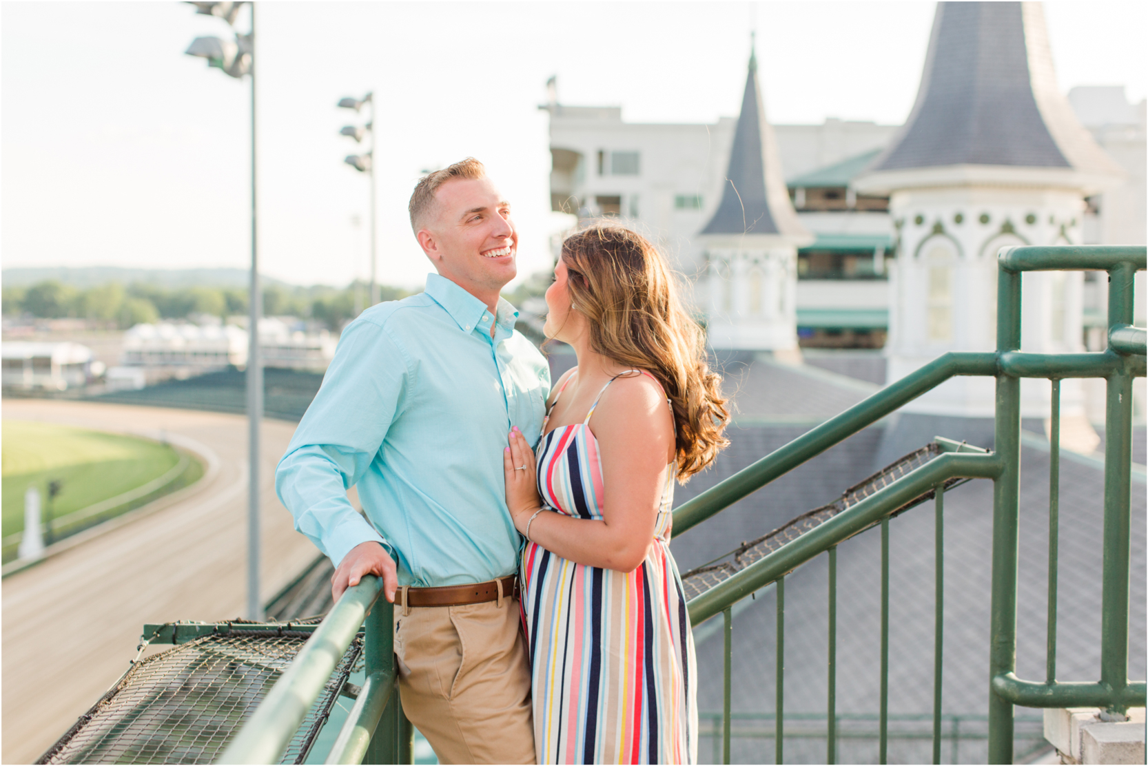 Twin Spires Churchill Downs Derby Photography Uniquely His engagement Session