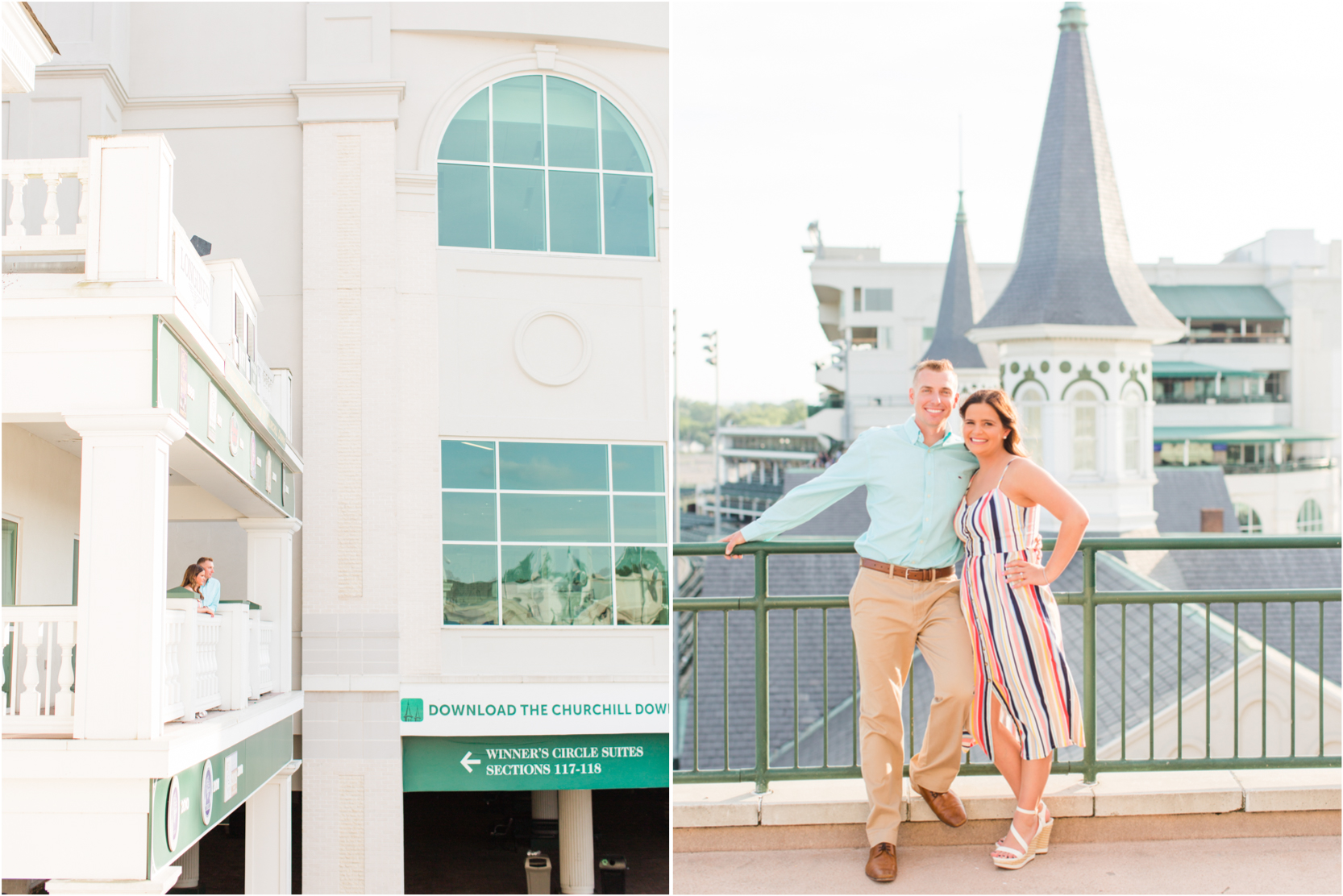 Twin Spires Churchill Downs Derby Photography Uniquely His engagement Session