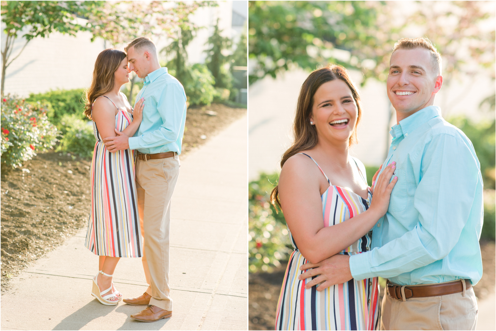 Downtown Louisville Churchill Downs Engagement Session