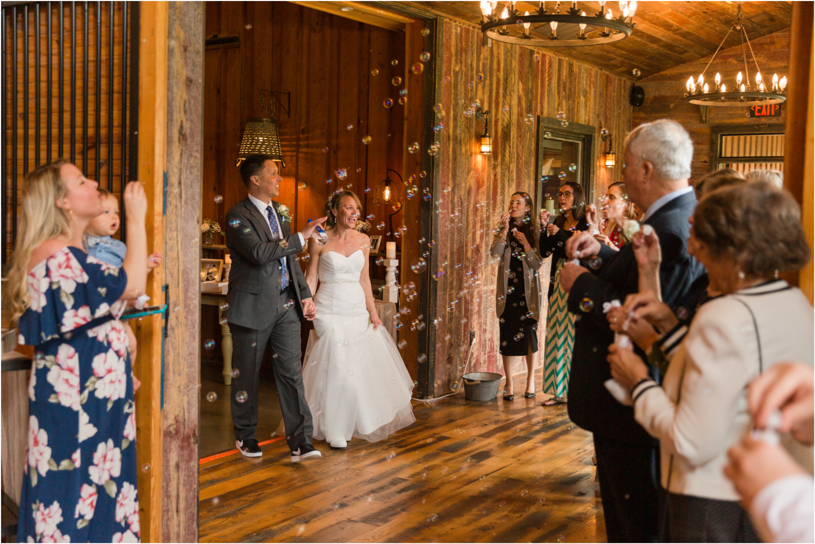 Bubble Send Off Wedding Reception Iron Bell Louisville Kentucky Photography
