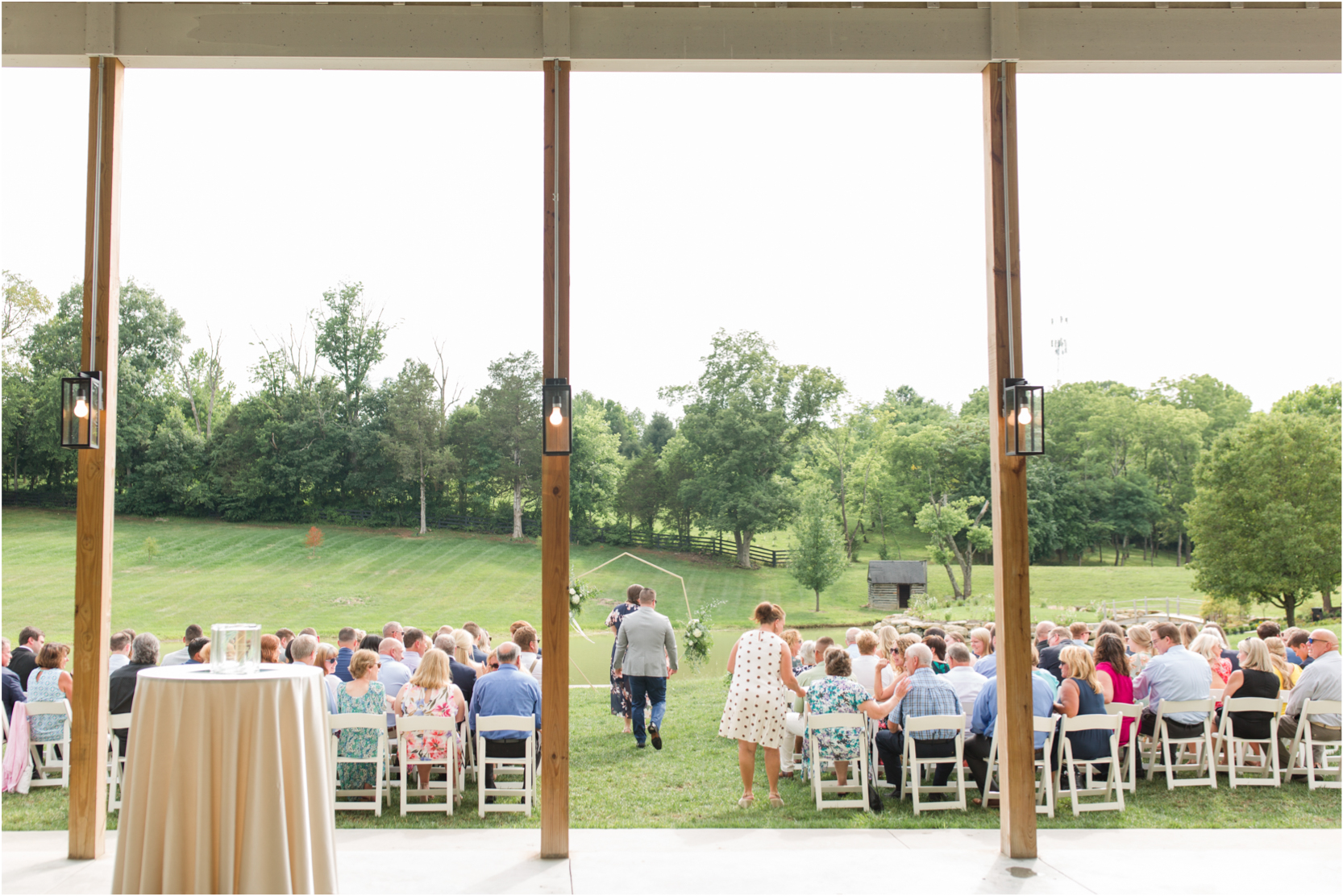 Kentucky Wedding Venue Hazelnut Farm Outdoor Ceremony Rolling Hills